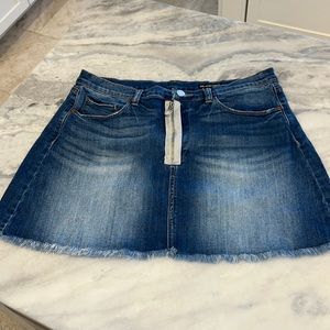 Blank NYC denim skirt